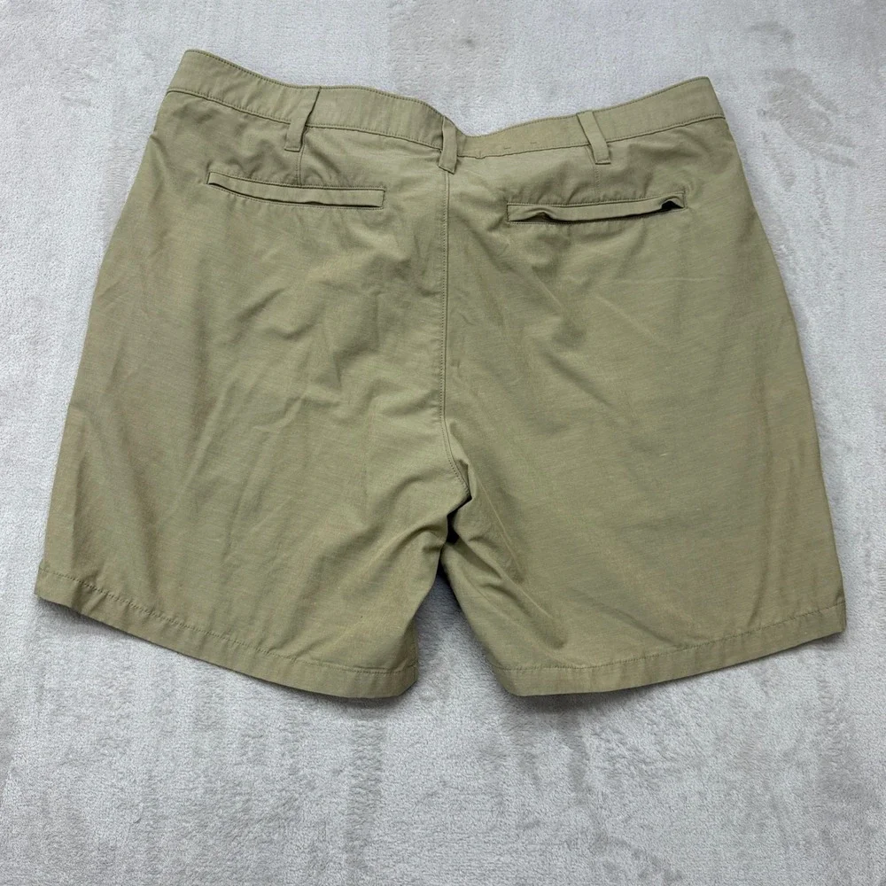 Orvis Performance Shorts Mens 40 Khaki Tan Tech Stretch Utility Hiking Camping